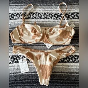 Darlin’ Cow Print Bikini